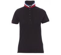 Polo a manica Corta Payper NATION LADY da Donna con Colletto Tricolore Bandiera
