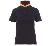 Polo a manica Corta Payper NATION LADY da Donna con Colletto Tricolore Bandiera