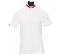 Polo a manica Corta Payper NATION Uomo Maglia Cotone Bandiera Tricolore Colletto