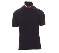 Polo a manica Corta Payper NATION Uomo Maglia Cotone Bandiera Tricolore Colletto