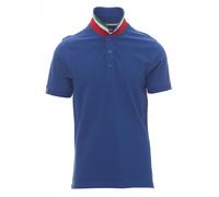 Polo a manica Corta Payper NATION Uomo Maglia Cotone Bandiera Tricolore Colletto