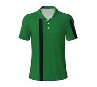 Polo a maniche corte con stampa bandiera del Sultanato di Delhi, elegante e comoda, per golf e abbigliamento casual