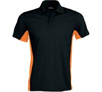 Polo a maniche corte Kariban Flag Noir S