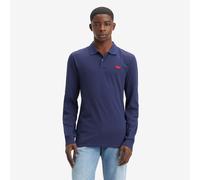 Polo Levi's Housemark manica lunga blu marino - S