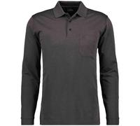 Polo a Maniche Lunghe da Uomo Straccivendolo Soft Knit Anthrazit-019 52