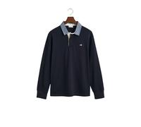 Polo a maniche lunghe Gant Heavy Rugger Bleu S