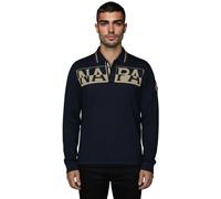 NAPAPIJRI Maglietta 'ARCHIVE' beige / navy Uomo - Abbigliamento - Nuovi arrivi - Maglie e T-shirt NAPAPIJRI XS