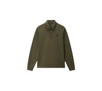 Polo a maniche lunghe Napapijri E-Badge Vert 2XL