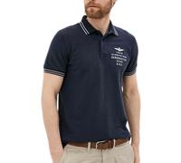 Polo Aeronautica Militare Uomo MC PO1520 Air Operation Center Blu Cotone Tg S...