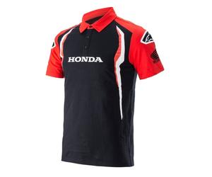 Polo Alpinestars Honda rosso e nero M