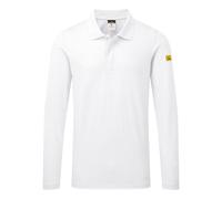 Polo Antistatica ESD Portwest AS23 L/S Comoda Per Uso In Ambiente ESD