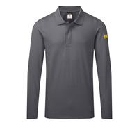 Polo Antistatica ESD Portwest AS23 L/S Comoda Per Uso In Ambiente ESD