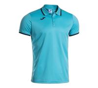Joma Combi Premium Short Sleeve Polo Blu 11-12 Years Ragazzo