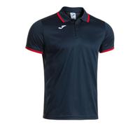 Joma Combi Premium Short Sleeve Polo Blu 12-14 Years Ragazzo