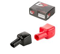 Polo Batterie Copertoni Tappi Set Rosso Nero Negativo Positivo per di Suzuki