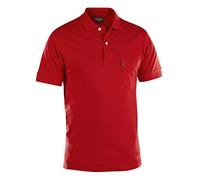 Polo bianca 4XL, L, Rot