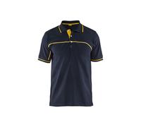 Polo bicolore Blaklader Bleu XL