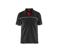 Polo bicolore Blaklader Noir 2XL