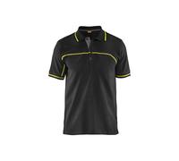 Polo bicolore Blaklader Noir S