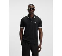 Polo BOSS Green Paddy manica corta nero puro - L