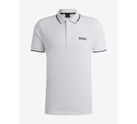 Polo Boss Green Paddy Pro Logo manica corta bianco puro - L
