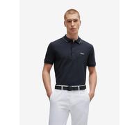 BOSS Maglietta 'Paule 4' blu notte / bianco, Taglia S