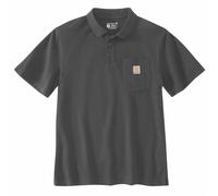 Polo Carhartt Midweight S/S Pocket color carbone, taglia S