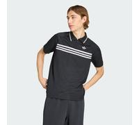 Polo Chest Stripes Slim Black S