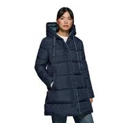 Polo Club Cappotto Reversibile da Donna in colore Blu e con Cappuccio fisso - Giacca Invernale