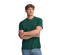 Polo Club Maglietta Basic Verde Cotone con Logo Ricamato Uomo - T-Shirt for Men