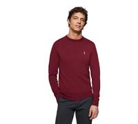 Polo Club Maglione Uomo Basico Borgogna 100% Cotone - Maglioni con Logo Ricamato