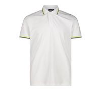 CMP Polo da Uomo in Poliestere Stretch 34D5987 A001 Bianco