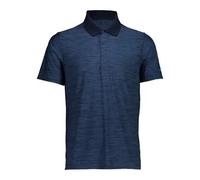 CMP Polo da Uomo Melange Stretch Jersey 39T5817 Taglia 58 b.Blue-Melange M862