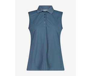 Polo CMP Mountain Hikes senza maniche blu lontano donna - L