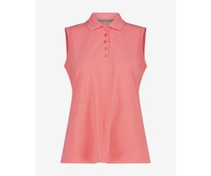 Polo CMP Mountain Hikes senza maniche rosa pastello donna - L