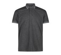 CMP Polo Da Uomo in Mèlange Stretch, F.lli Campagnolo - U901 (Nero)