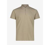 Polo CMP Technical Breathable manica corta beige verdastro - 52