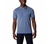 Columbia Sportswear Polo Nelson Point™ manica corta Blu Dark Mountain Uomo M