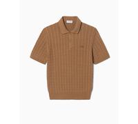 Polo con logo Lacoste Cable Knit per uomo