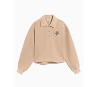 Polo con logo Oversize Lacoste per donna