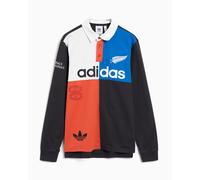 Polo con logo Relaxed adidas Originals x All Blacks Heritage per uomo