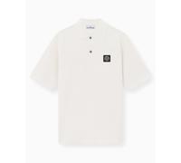 Polo con logo Relaxed Stone Island Micro Stitch Soft per uomo