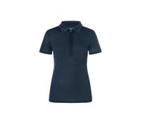 super.natural - Women's Zip Polo - Maglia merino XS blu