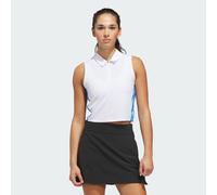 Polo crop Beyond The Course in Twistknit White L
