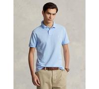 Polo custom slim fit, Pony Player ricamato Blu M Tinta unita