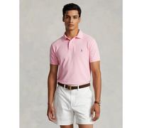 Polo custom slim fit, Pony Player ricamato Rosa XXL Tinta unita