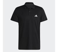 adidas Uomo Train Essentials Training Polo Shirt, black/white, XL