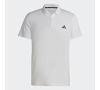 adidas Uomo Train Essentials Training Polo Shirt, white/black, XXL