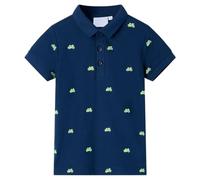 vidaXL Polo da Bambino Blu Marino 104