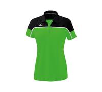 Erima „Change by Maglietta Polo, Donna, Green/Nero/Bianco, 34